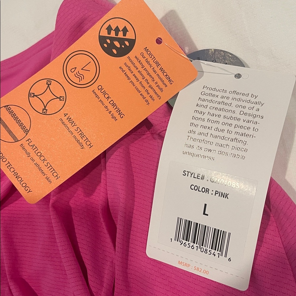 GOTTEX | Golf & Tennis Activewear Pink Skort Pockets NWT Sz - Picture 5 of 8